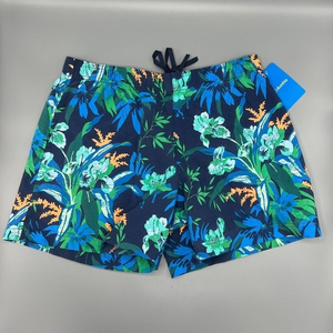 COLUMBIA Women’s Floral Unlined Swim‎ Trunks Board Shorts Size M MSRP 45